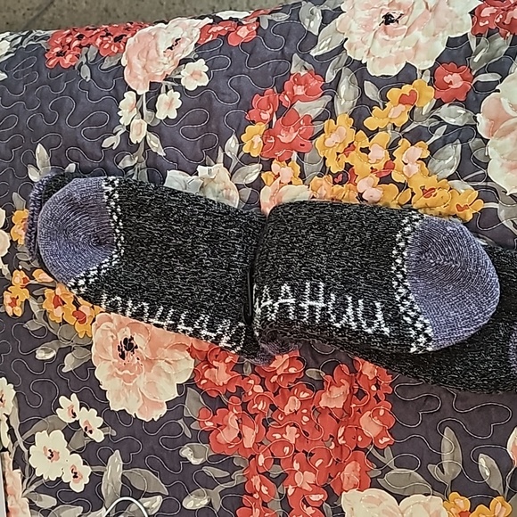 Slipper socks by HuuGaa NWT...grey & lavender W size 9 to 11 - Picture 8 of 10